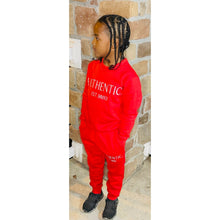 Load image into Gallery viewer, Undisputed Jogger Set (Youth) - Red