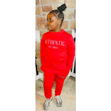 Load image into Gallery viewer, Undisputed Jogger Set (Youth) - Red